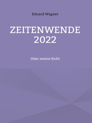 cover image of Zeitenwende 2022